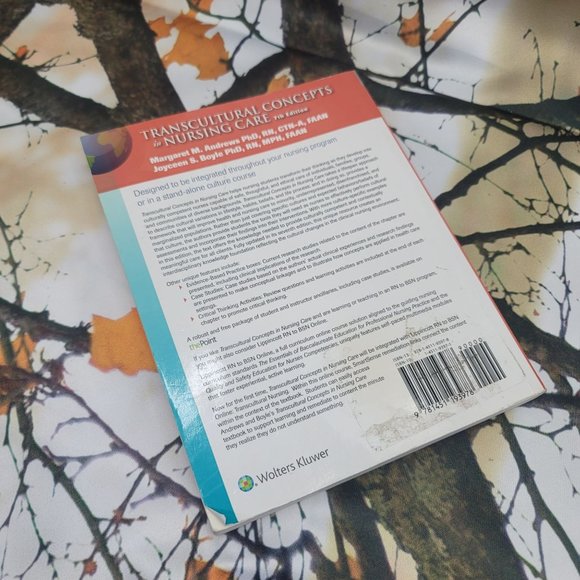 Transcultural Concepts In Nursing Care Book 7th Edition Medical Guide - Picture 2 of 2